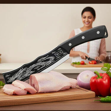Dragon Knife – Sharp & Easy Meat & Vegetable Cutting