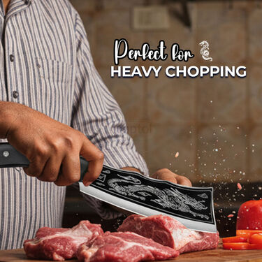 Dragon Knife – Sharp & Easy Meat & Vegetable Cutting