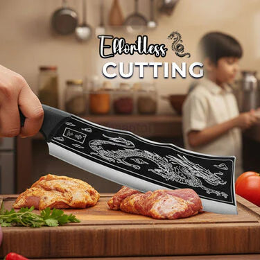 Dragon Knife – Sharp & Easy Meat & Vegetable Cutting
