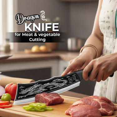 Dragon Knife – Sharp & Easy Meat & Vegetable Cutting