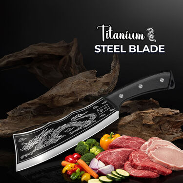 Dragon Knife – Sharp & Easy Meat & Vegetable Cutting