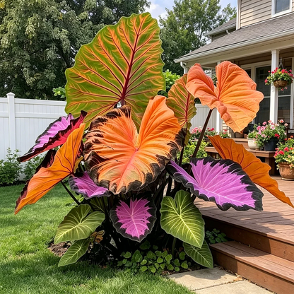 Giant Caladium Seeds – 500 Colorful Garden Seeds