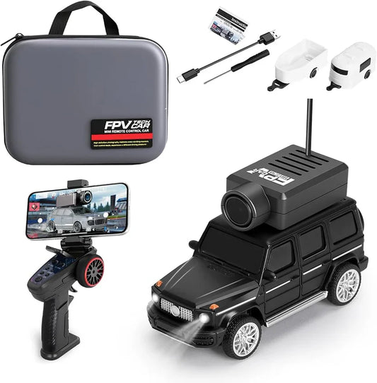 Mini Remote Control Camera Car – HD Live Streaming