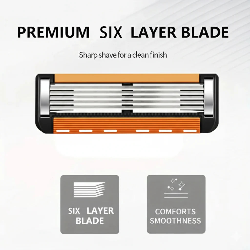 Smart Shave Pro Kit – FREE Handle + 48 Premium Razor Refills