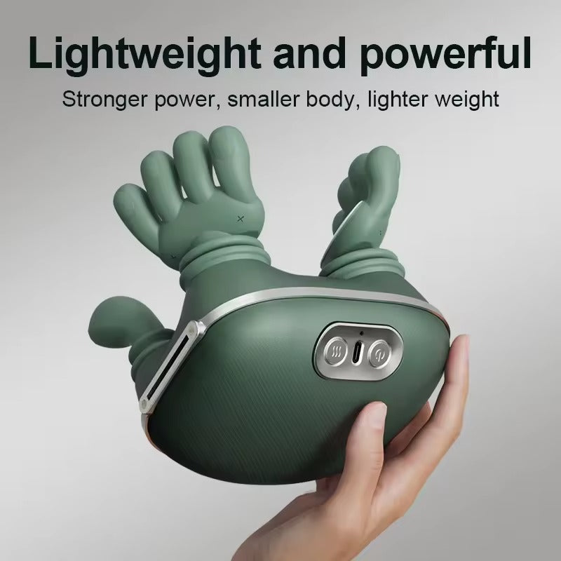 Premium Shiatsu Neck & Shoulder Massager with Heat | Deep Tissue Electric Massage Pillow