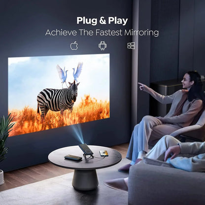 DocoMOi T1 Portable Mini Projector | Pocket Size, Cinema Anywhere