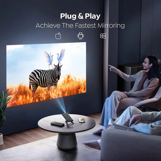 DocoMOi T1 Portable Mini Projector | Pocket Size, Cinema Anywhere